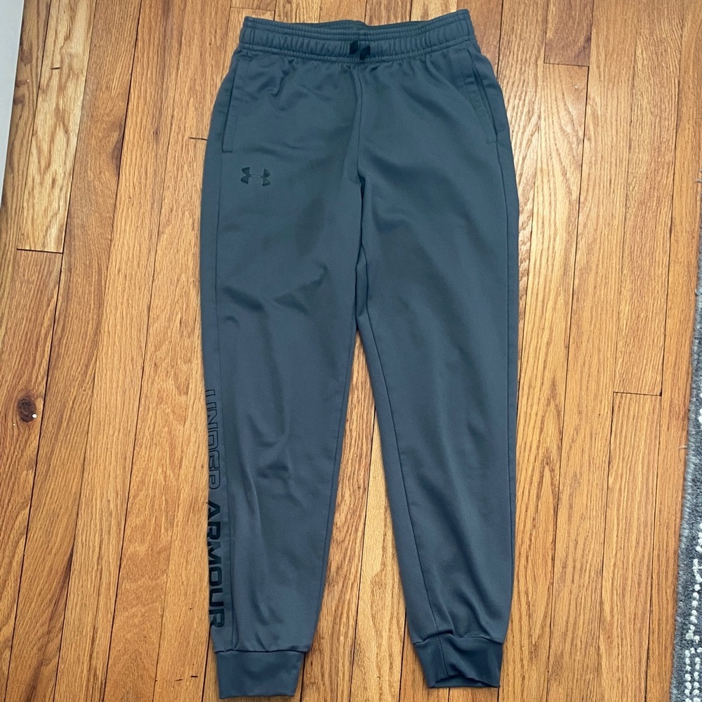 Under Armour Kids' Dark Gray Performance Joggers